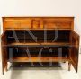 Antique Directoire sideboard in walnut, Italy 18th century