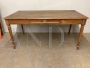 Antique solid oak table from the 19th century, Louis Philippe era