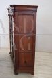 Antique 19th century solid larch display cabinet