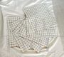 Set of 7 original white Bisazza mosaic sheets from the 1990s