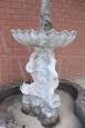 Large garden fountain with statue, 1930s