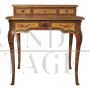 Antique French Louis XV style painted ladies' desk or dressing table