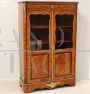 Antique inlaid display cabinet from the 19th century - Napoleon III period   