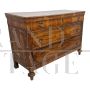 Antique Piedmontese chest of drawers from the 18th century from the Directoire period