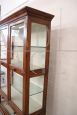 Antique 19th century display cabinet in walnut