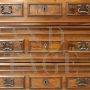 Antique Italian chest of drawers from the 17th century in walnut