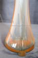 Orange 1960s Murano artistic glass vase