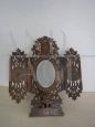 Tabletop bedroom mirror, late 19th century