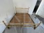 Vintage brass double bed