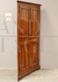 Antique corner cupboard in cherry wood, 19th century Italy