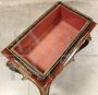 Antique Napoleon III jardiniere planter coffee table with inlays