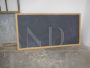 Vintage slate wall school blackboard, Italy 1970s