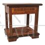 Antique Italian Lombard style side table     