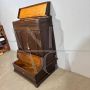 Antique Tuscan kneeler from 1750 with cabinet compartment         