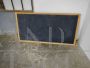 Vintage slate wall school blackboard, Italy 1970s