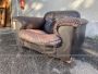 DS 101 reclining lounge chair by De Sede in brown leather, 1960s/70s