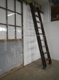 Ippis vintage wooden extendable ladder