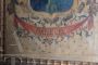 Antique painting with the noble coat of arms of the Manelfi family, Italy 18th century