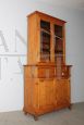 Antique display cupboard cabinet in poor art, Italy 19th century