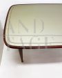 1930s Art Deco dining table with glass top