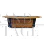 Art deco large desk in thuja briar