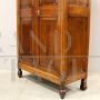 Antique Louis Philippe Capuchin wardrobe or cupboard in walnut, 19th century Italy