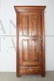 Antique Provençal cupboard or wardrobe in walnut with one door, 18th century