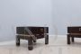 Pair of bedside tables or coffee tables by Guy Lefevre for Maison Jansen, 1970s