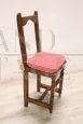 Antique French Lorraine chair from the 17th century