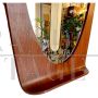 Campo & Graffi full-length rosewood wall mirror, 1950s