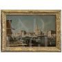 Francesco Tironi - pair of antique paintings from the 18th century with views of Venice