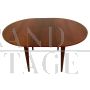 Extendable dining table in Vittorio Dassi style, Italy 1960s