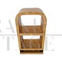 Art deco style étagère whatnot bookcase in birch briar