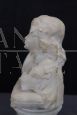 19th century Italian marble bust of a girl with A. Frilli signature