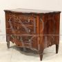 Louis XVI dresser in carved walnut, Italy 18th century