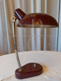 Seminara brown office lamp, 1960s