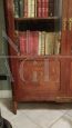 Antique Napoleon III bookcase in rosewood with inlays