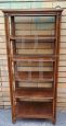 Vintage teak whatnot open bookcase from the 1950s                            