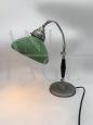 1940s ministerial desk lamp in metal and Bakelite