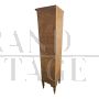 Antique wooden corner display cabinet