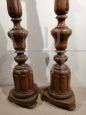 Pair of late 18th century candlesticks