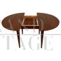 Extendable dining table in Vittorio Dassi style, Italy 1960s