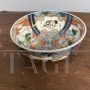 Antique Japanese Imari porcelain bowl from the Meiji era, 19th century