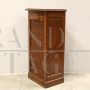 Mahogany roller shutter archive filing cabinet