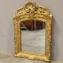 Antique gilded mirror from the 18th century, Louis XV period