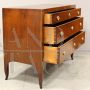 Italian Directoire period dresser in walnut from the 18th century