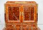 Antique Bonheur du Jour Napoleon III desk in fine exotic woods