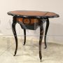 Antique sewing table with extensions from the 19th century - Napoleon III era