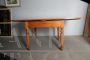 Antique 19th century Tuscan extendable table with original extensions