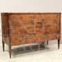 Antique Directoire chest of drawers in walnut, Italy 18th century